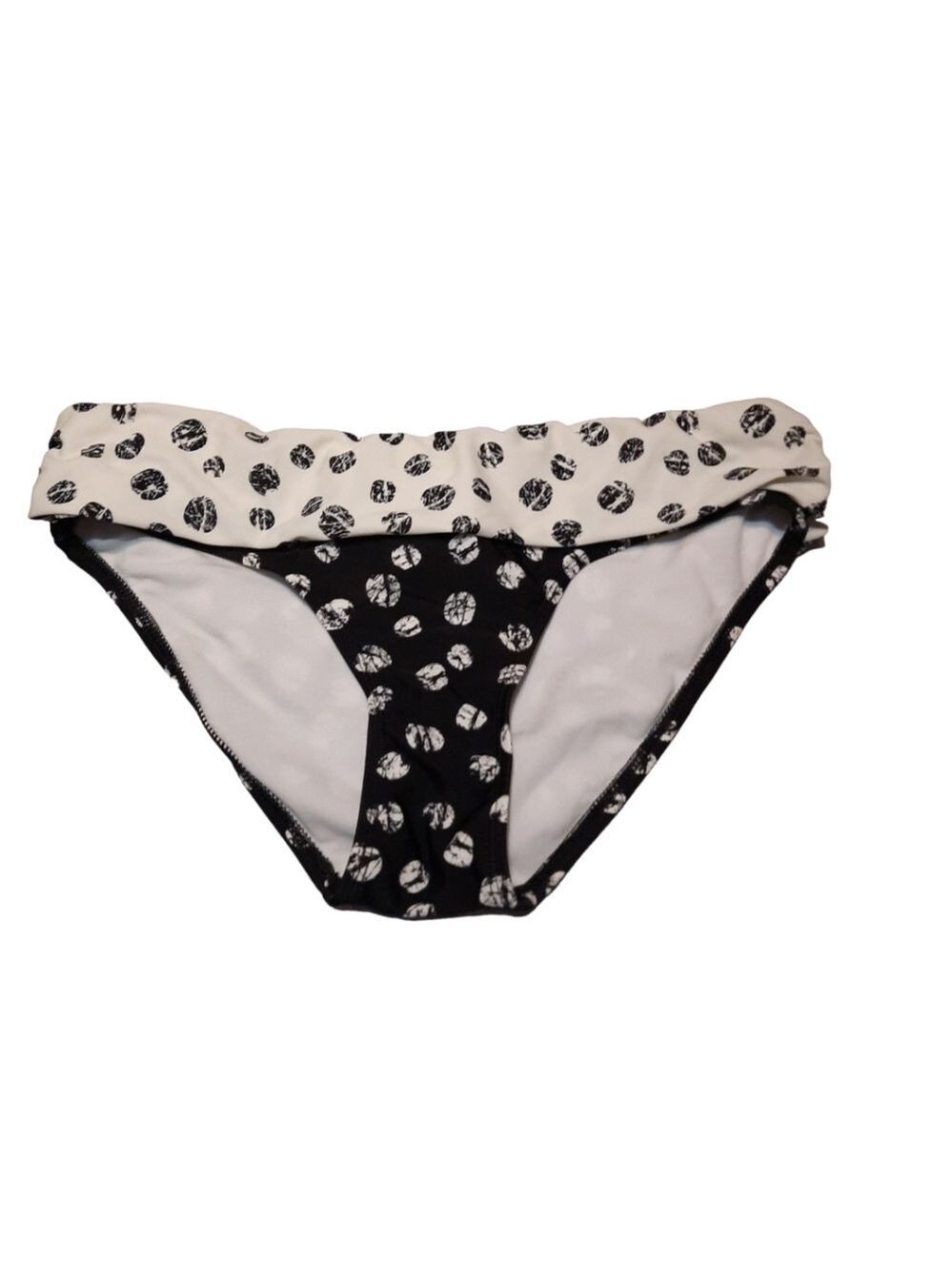 VM Black and White Bikini Bottom Medium